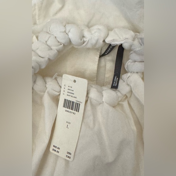 NWT Size L - Anthropologie 100% Cotton Braided Bubble-Hem Tank Top (NWT US$ 88) - Picture 8 of 16